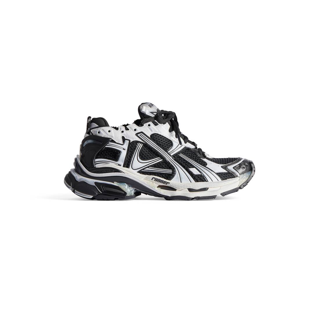 Men’s Runner Sneaker in White - Image 1
